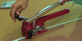 flejadora manual para flejar a mano